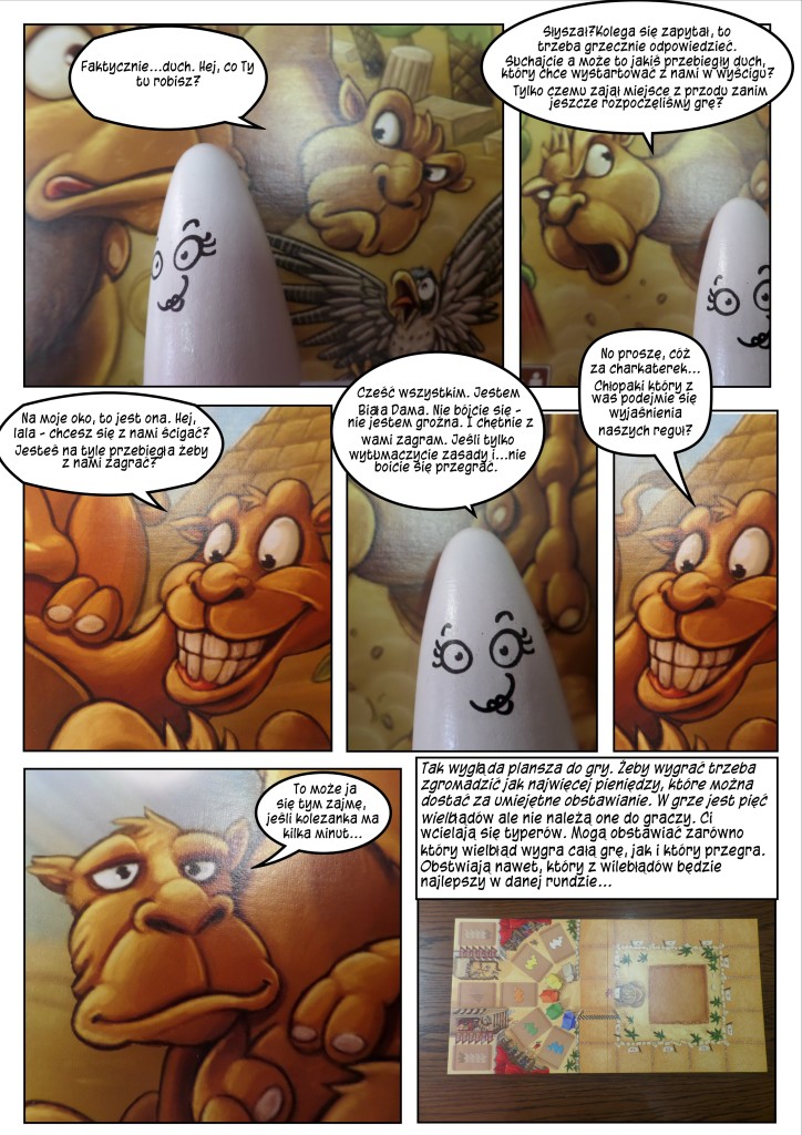 Przebiegłe wielbłądy komiksowa recenzja