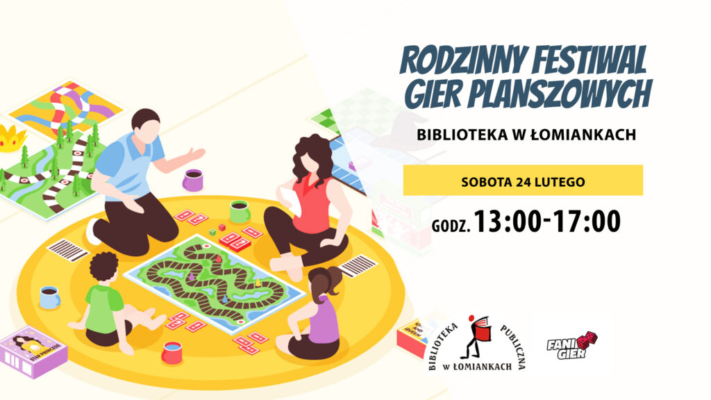 rodzinny festiwal gier planszowych w łomiankach