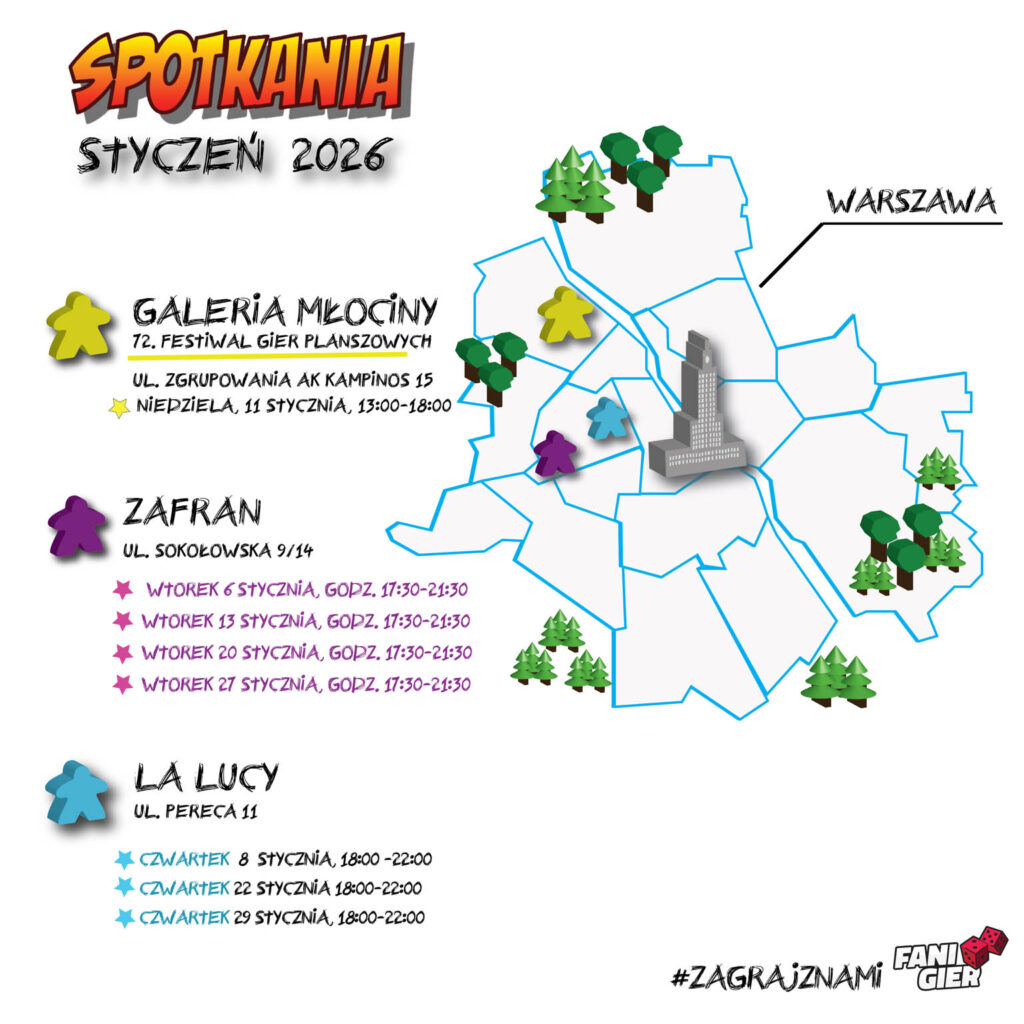 warszawa planszówki 2026