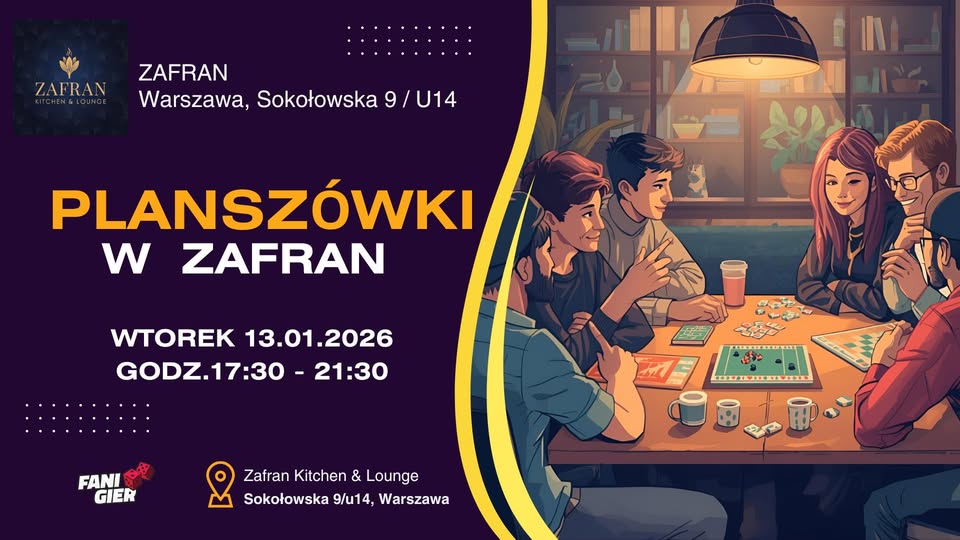 planszówki w Zafran