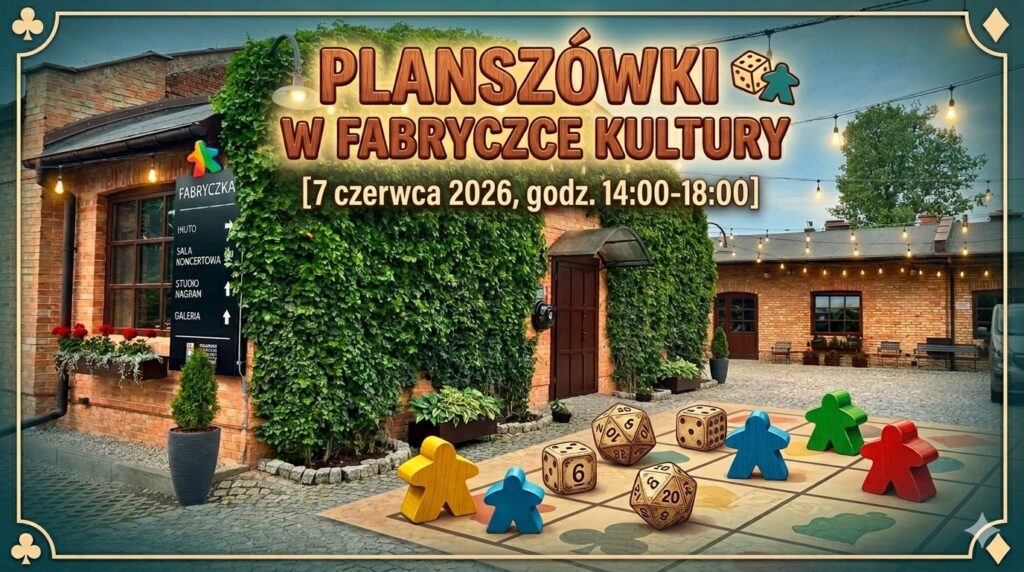 Planszówki w Fabryczce Kultury w Wołominie