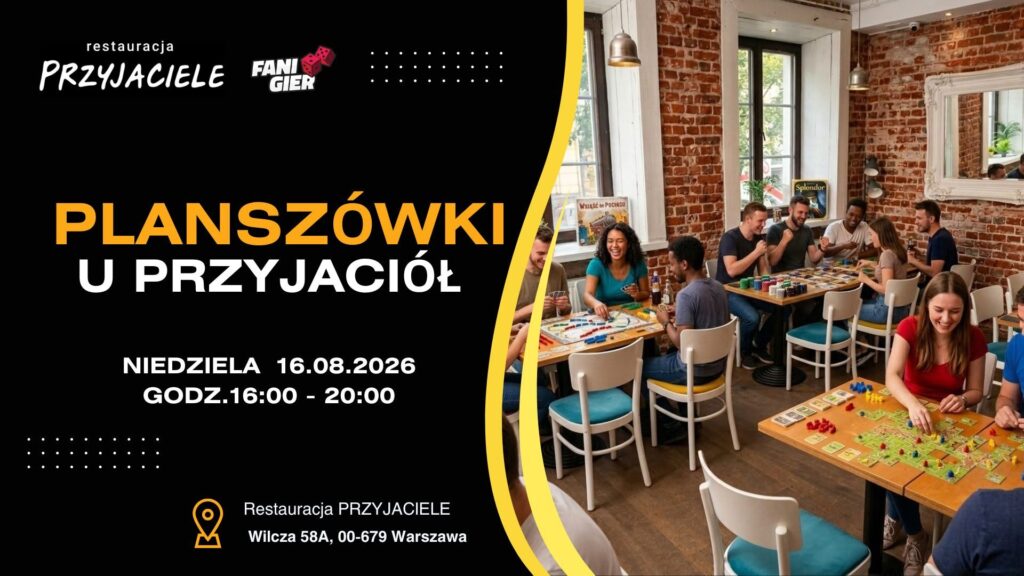 Planszówki u Przyjaciół